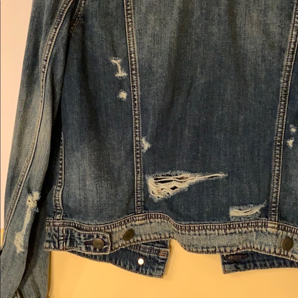 DISTRESSED AMERICAN EAGLE Outfitters Jacket! - Picture 6 of 8